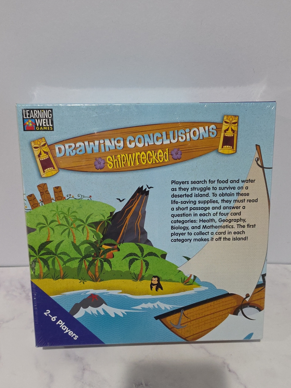 Drawing Conclusions Shipwrecked Board Game Brand New